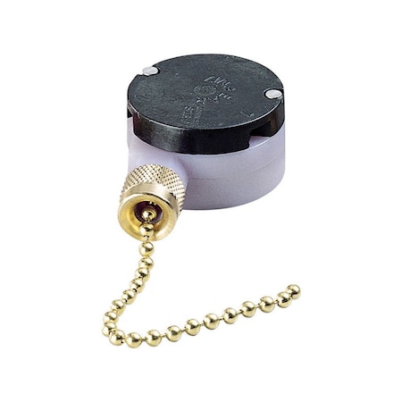 Gardner Bender Gardner Bender Brass Pull Chain Switch GSW-33
